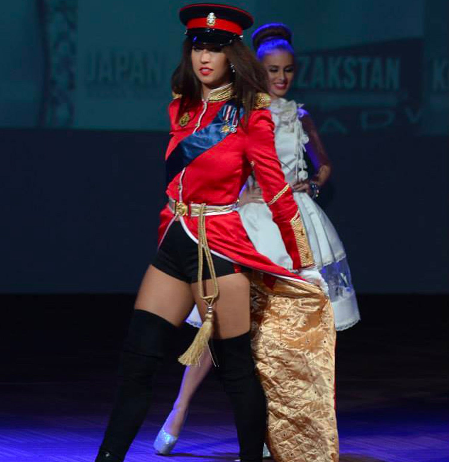 COSTUME DESIGN WINNER | WORN BY GABRIELLA GATEHOUSE | MISS EARTH ENGLAND 2014