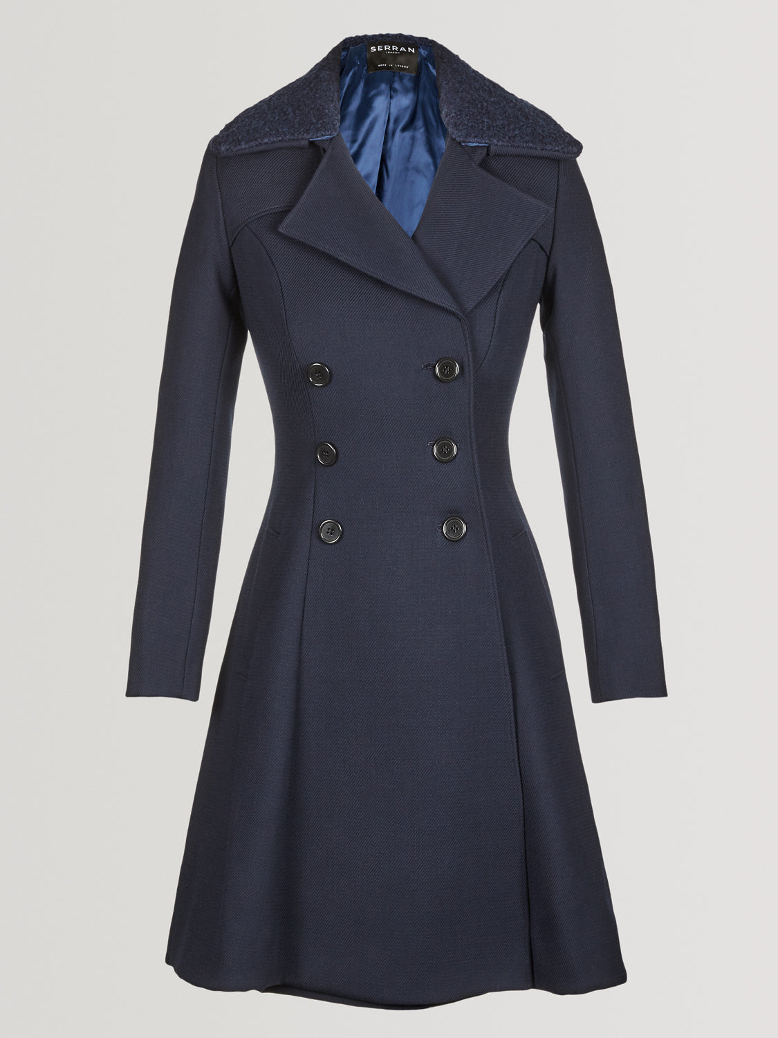 Double Breasted Flared Coat