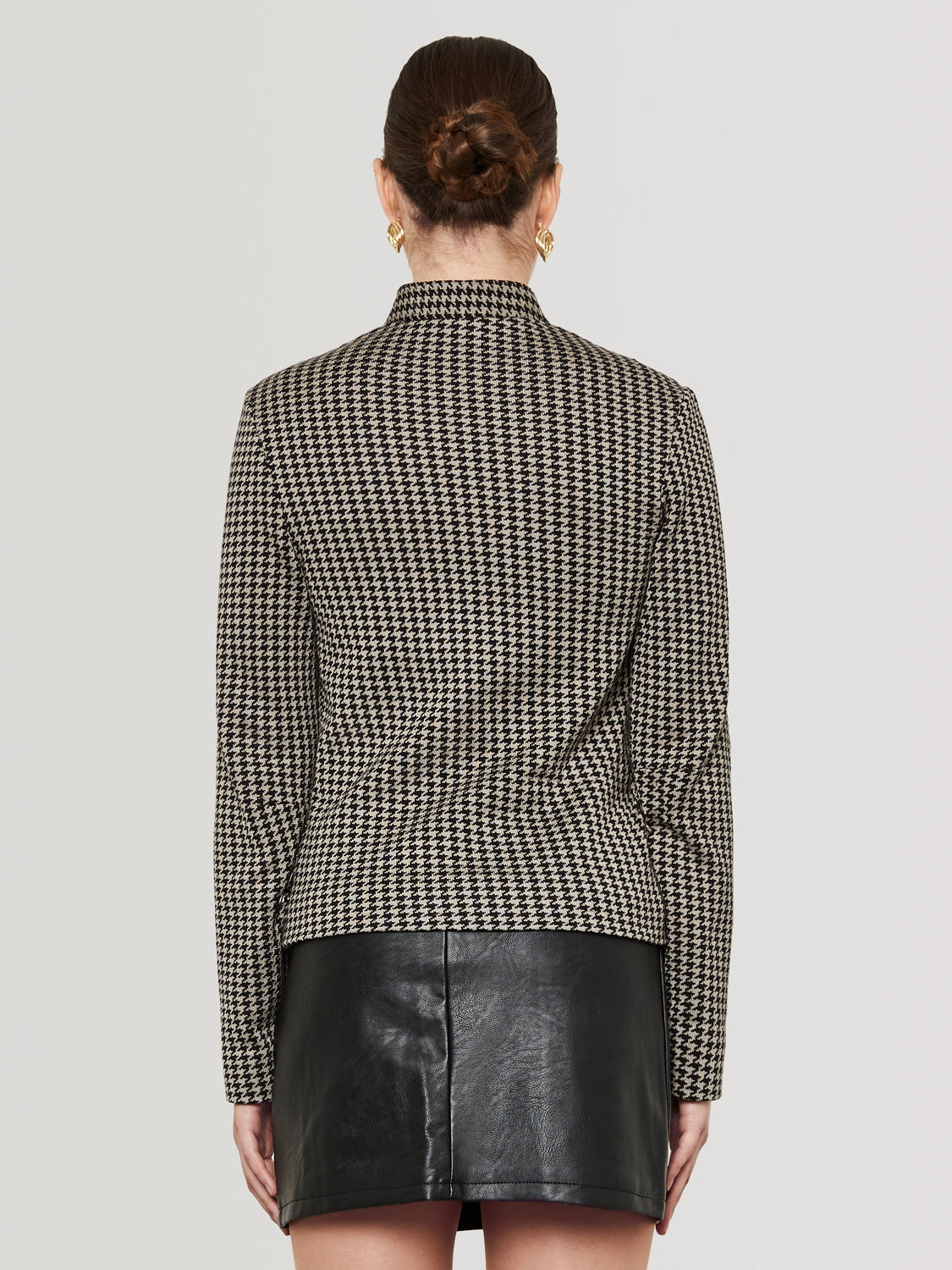 Knitted Jacket - Black & Grey