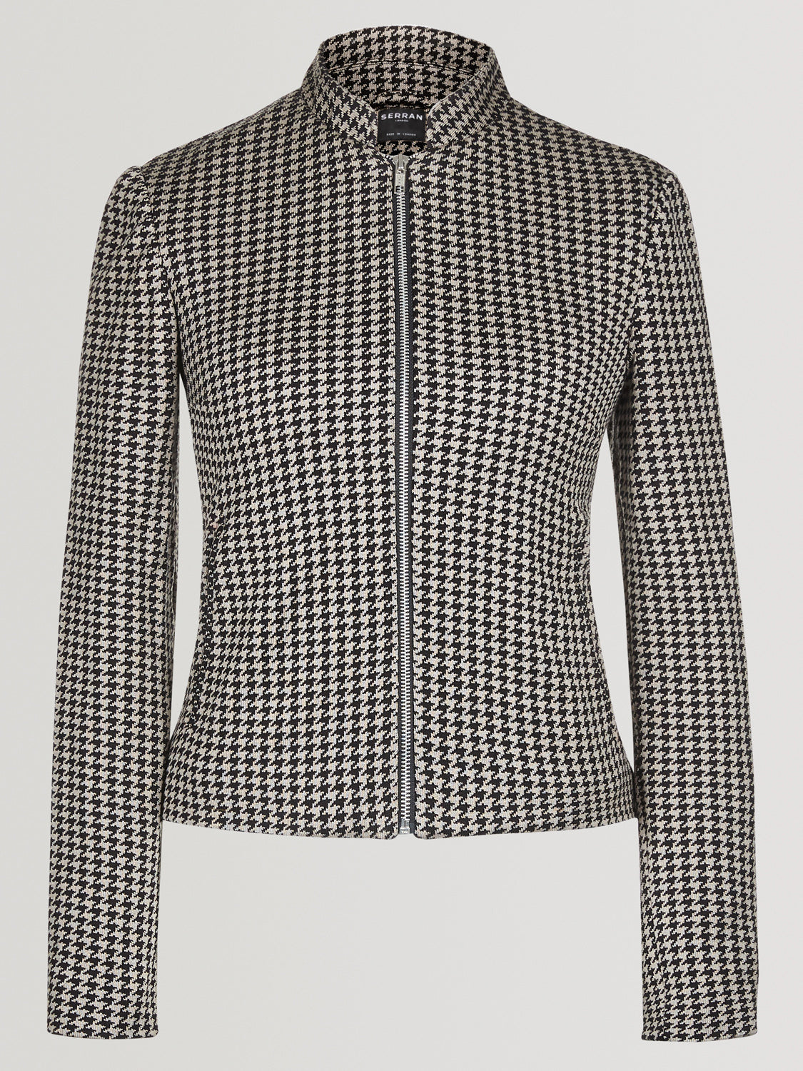 Knitted Jacket - Black & Grey