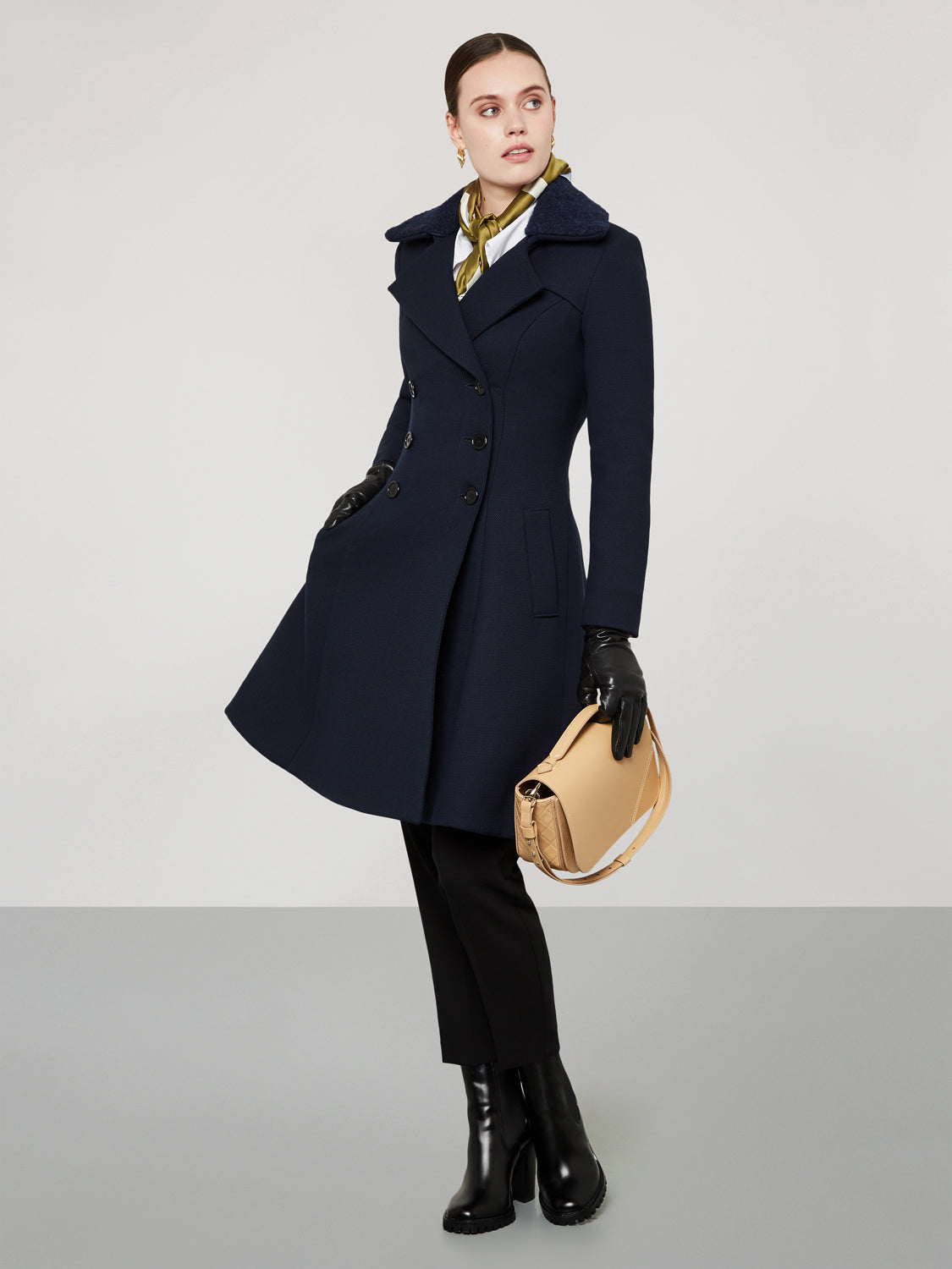 Ladies on sale flared coat