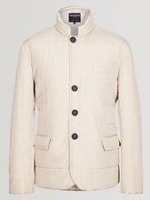 Puffer Suit Jacket - Sand