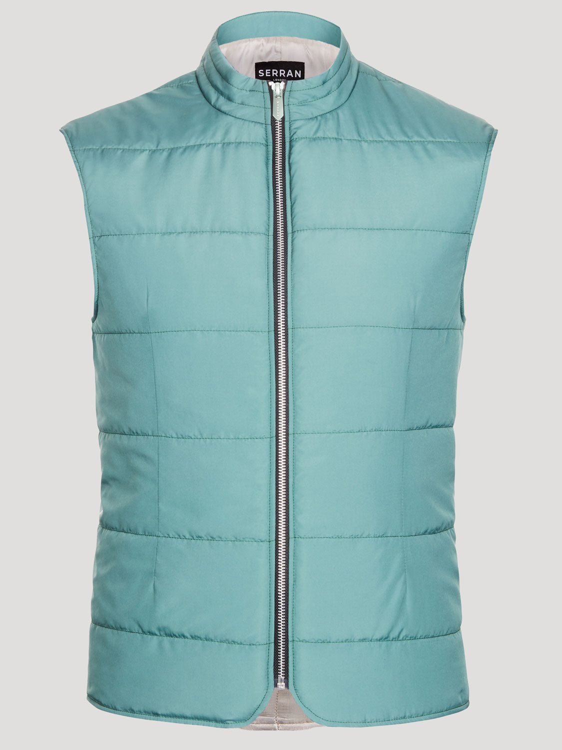 Quilted Gillet Green