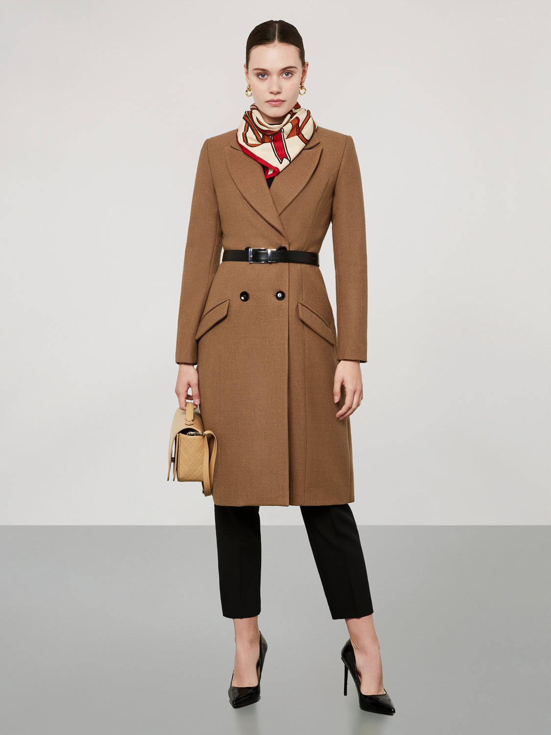 Classic Double Breasted Coat