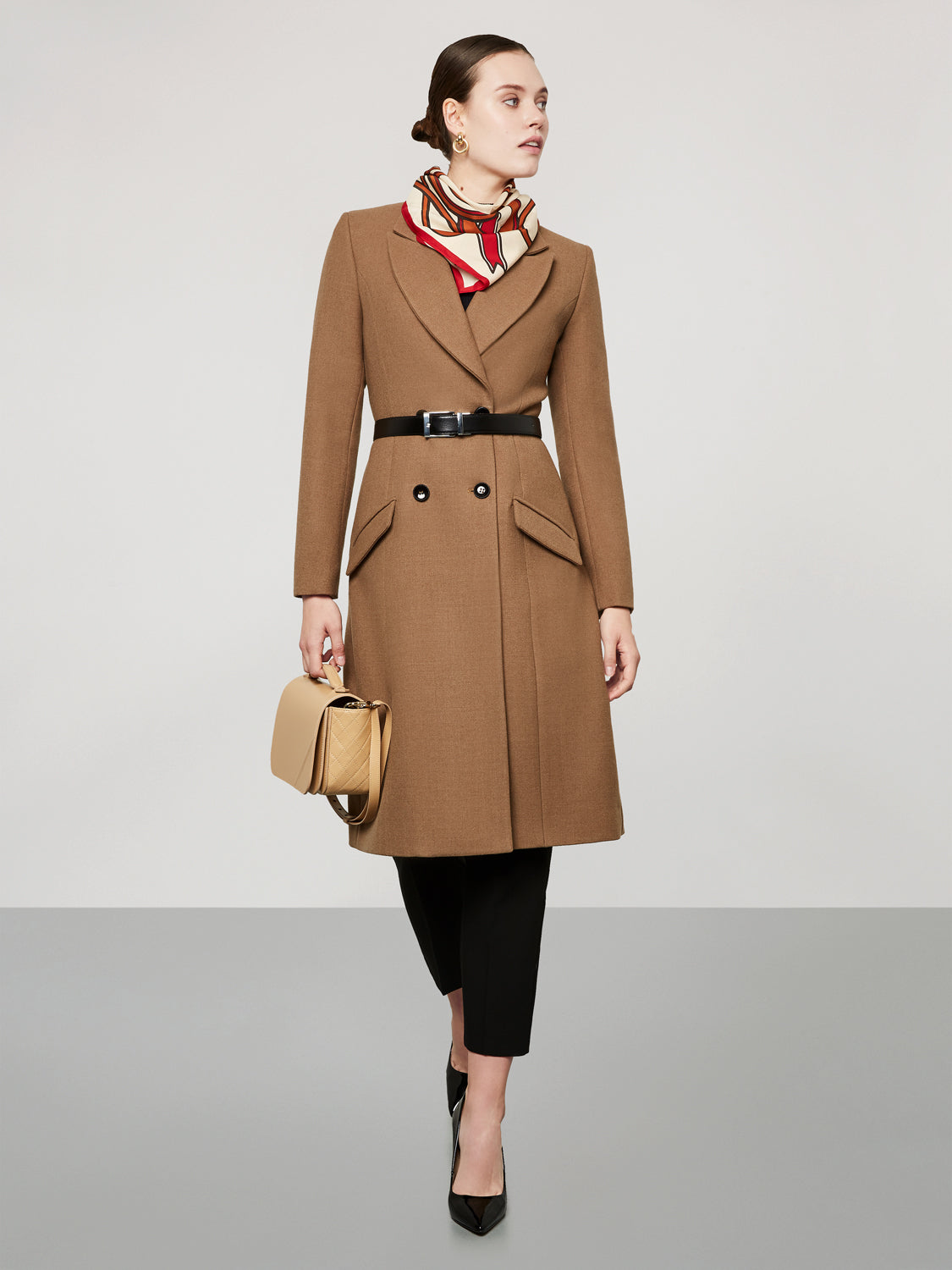 Classic Double Breasted Coat