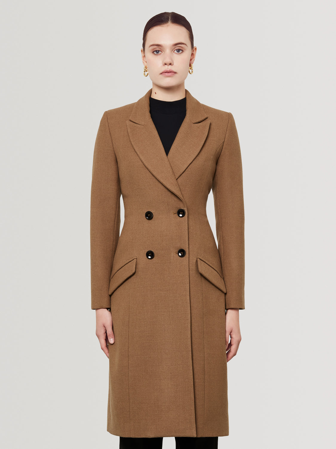 Classic Double Breasted Coat