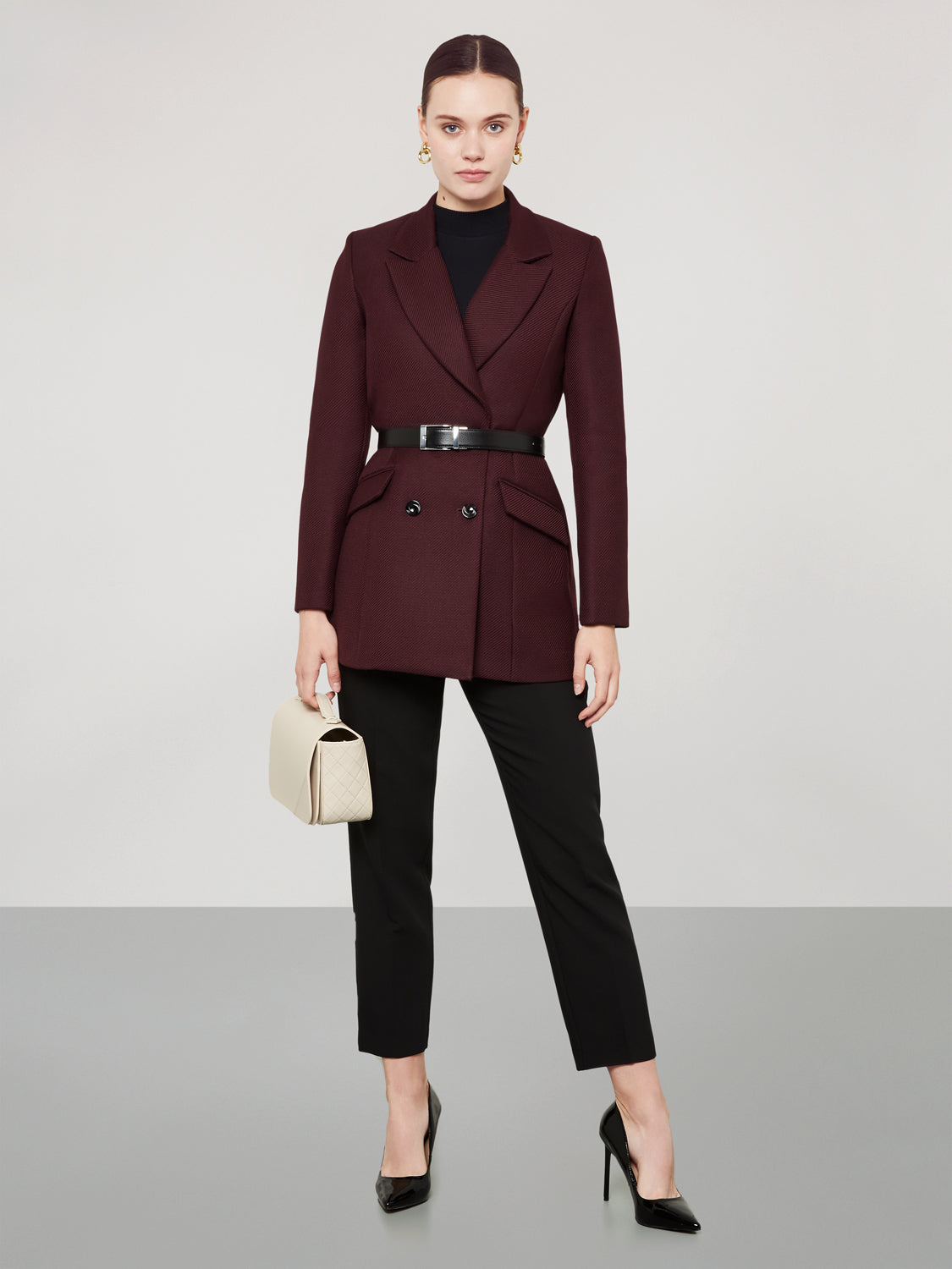 Burgundy Dress Jacket