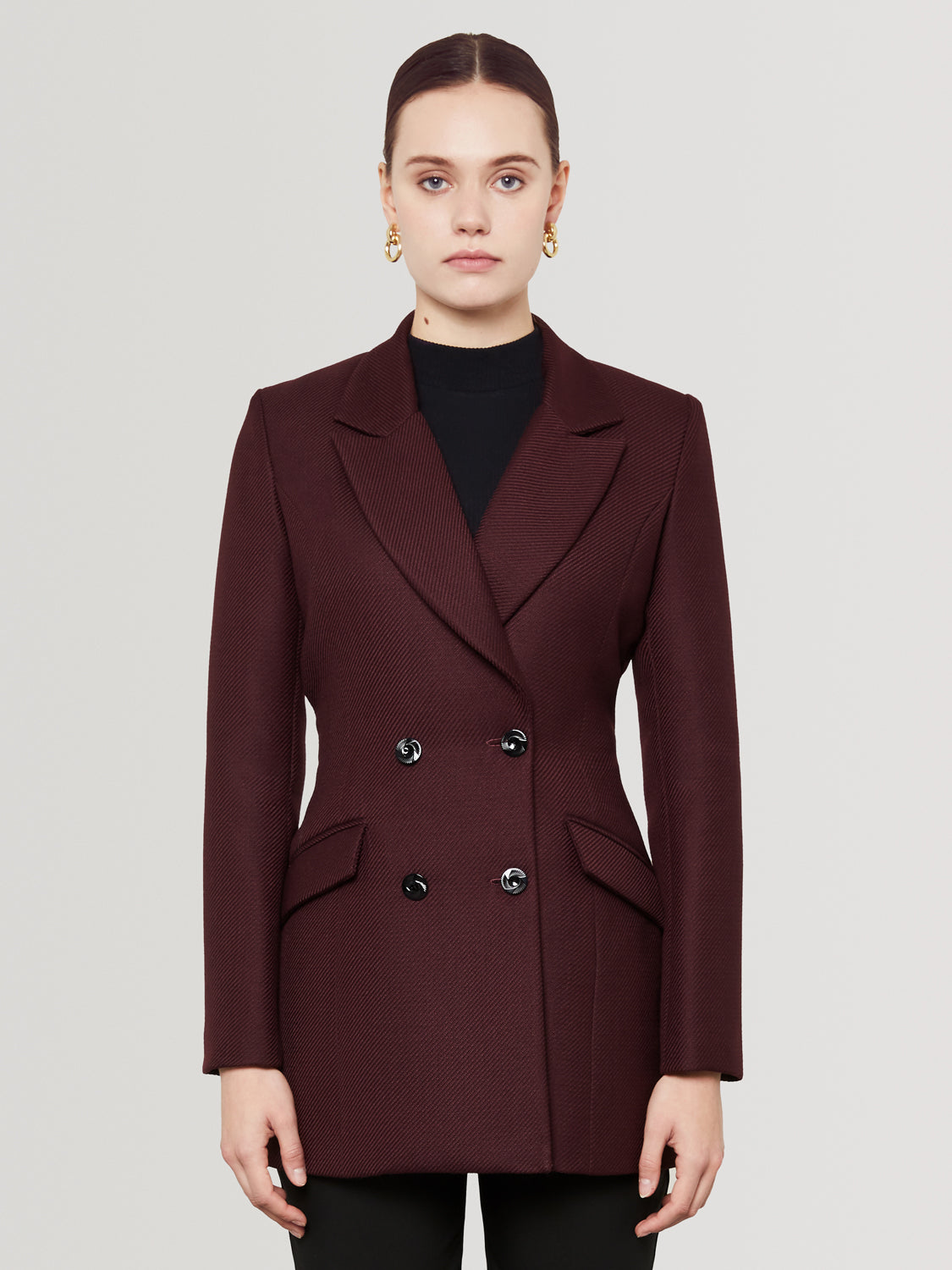 Burgundy Dress Jacket