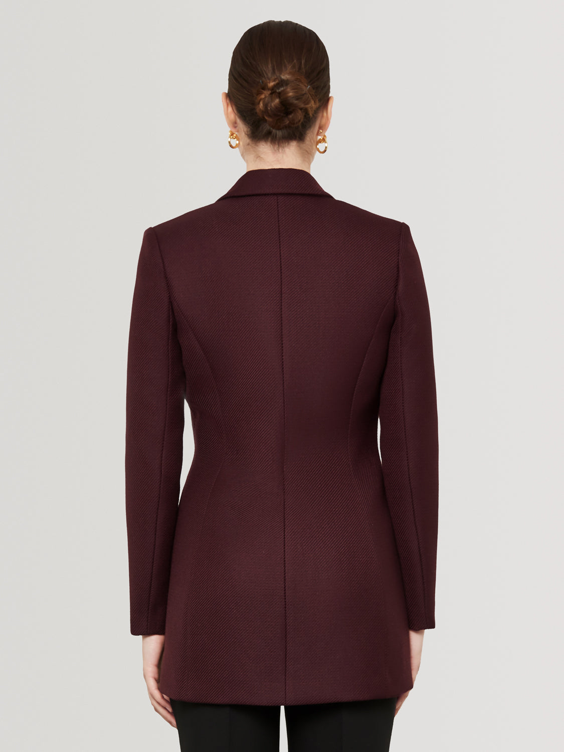 Burgundy Dress Jacket