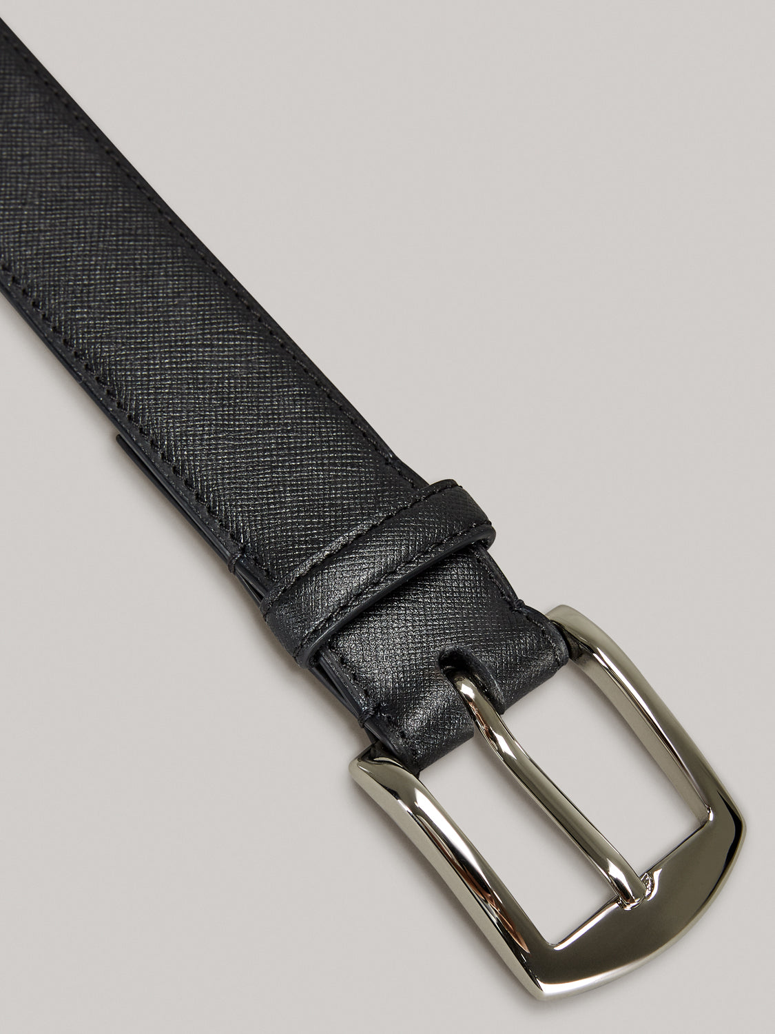 Black Classic Cut Belt