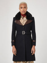 Navy London Coat
