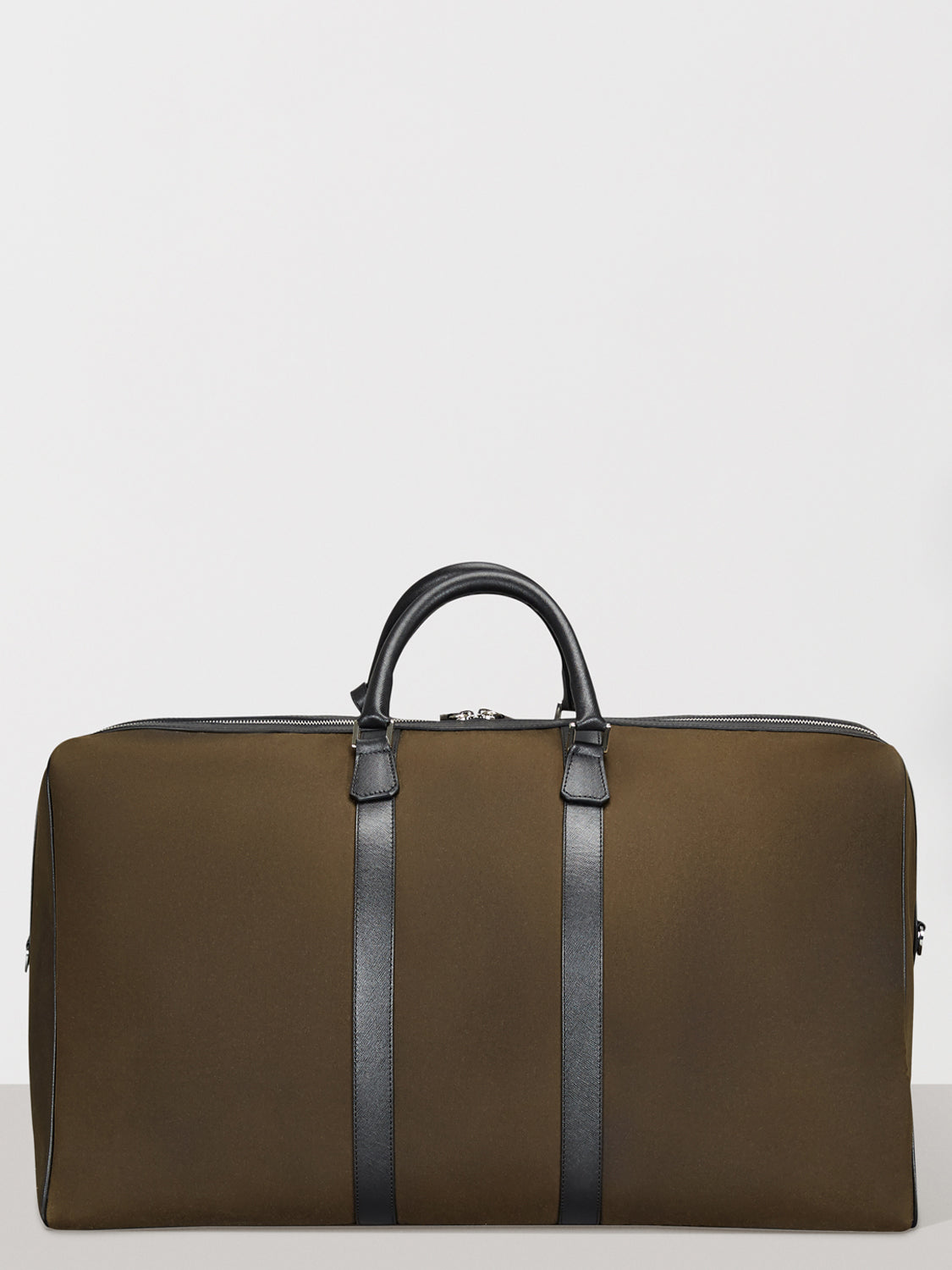 Green Waxed Holdall Bag