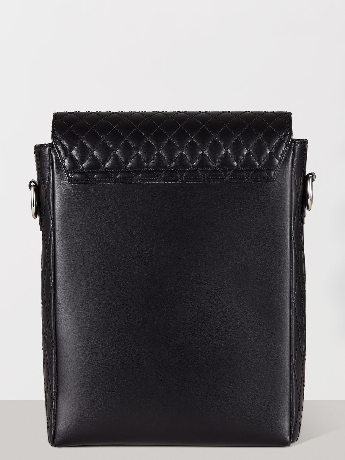 Quilted Messenger Bag