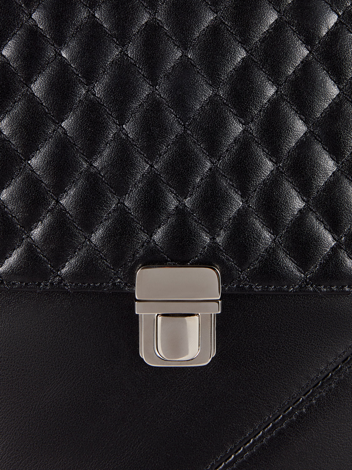 Quilted Messenger Bag