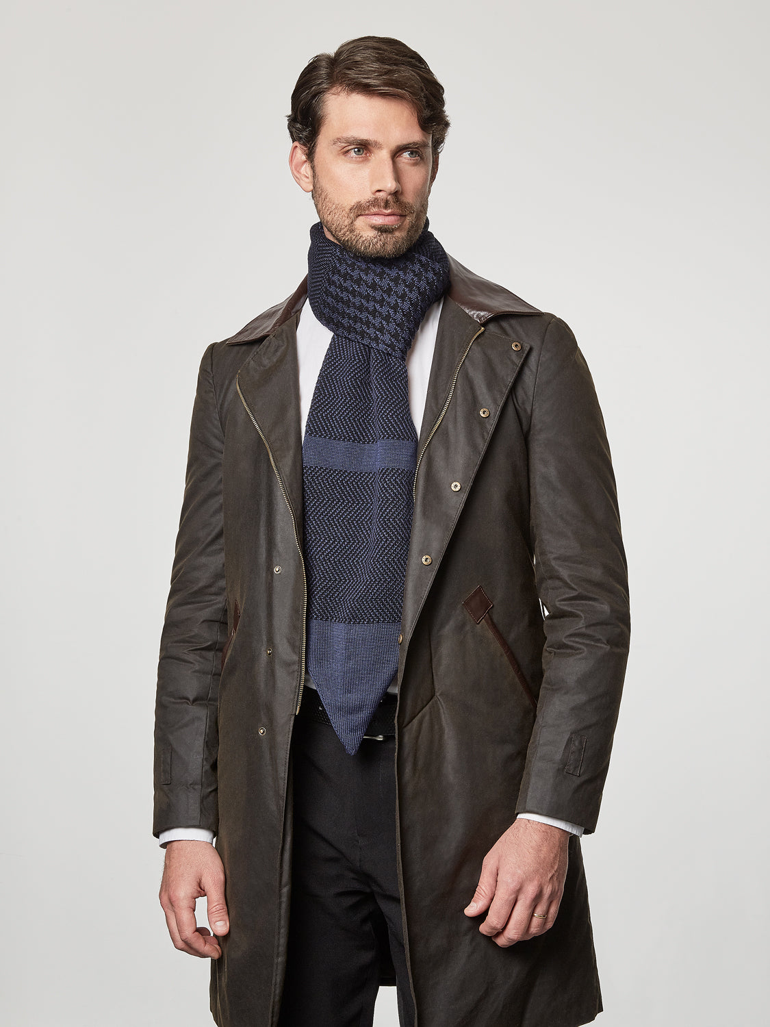 Midnight Blue Scarf