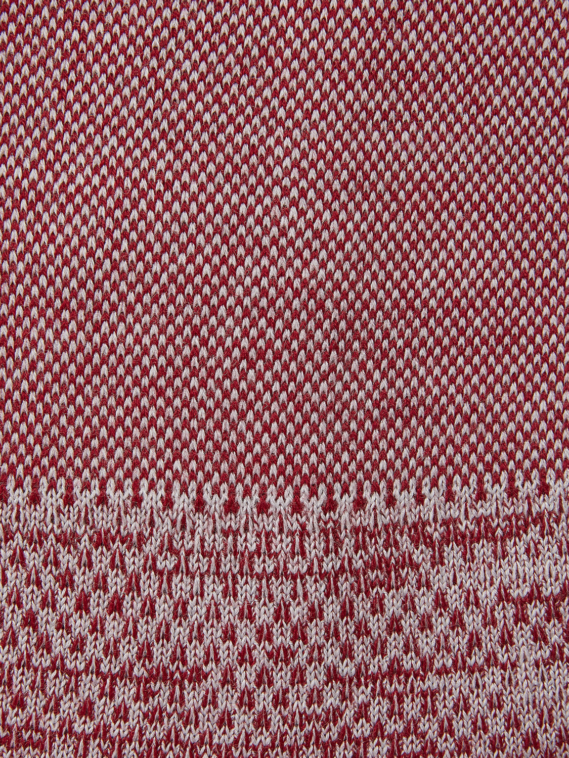 Red Merino Slant Scarf