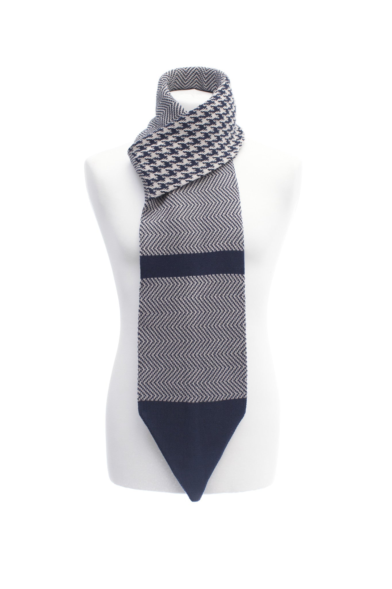 The Navy Classic Scarf