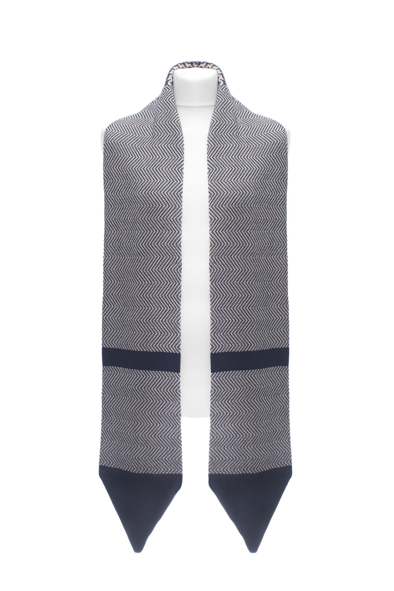 The Navy Classic Scarf