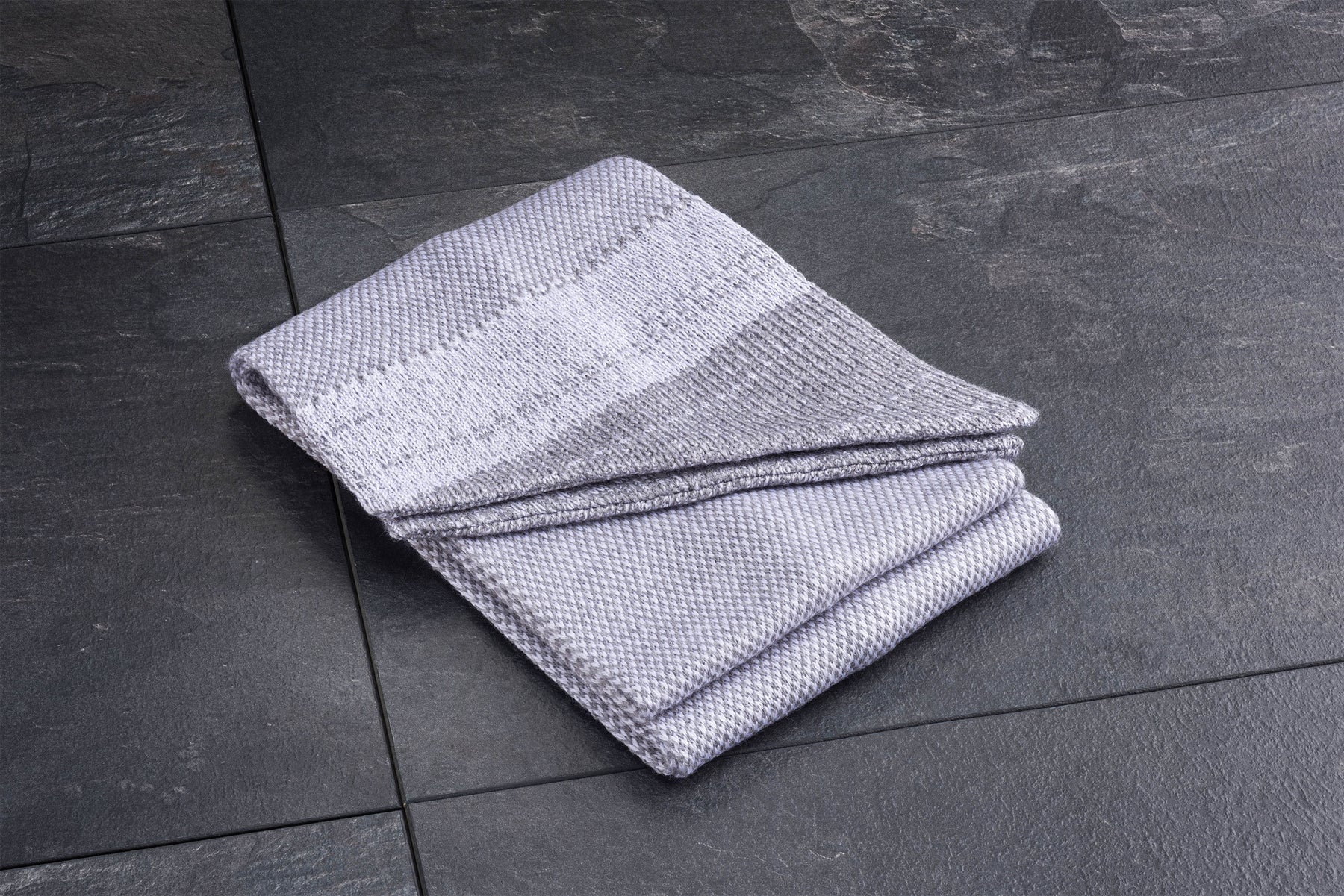 Dark Grey Merino Scarf