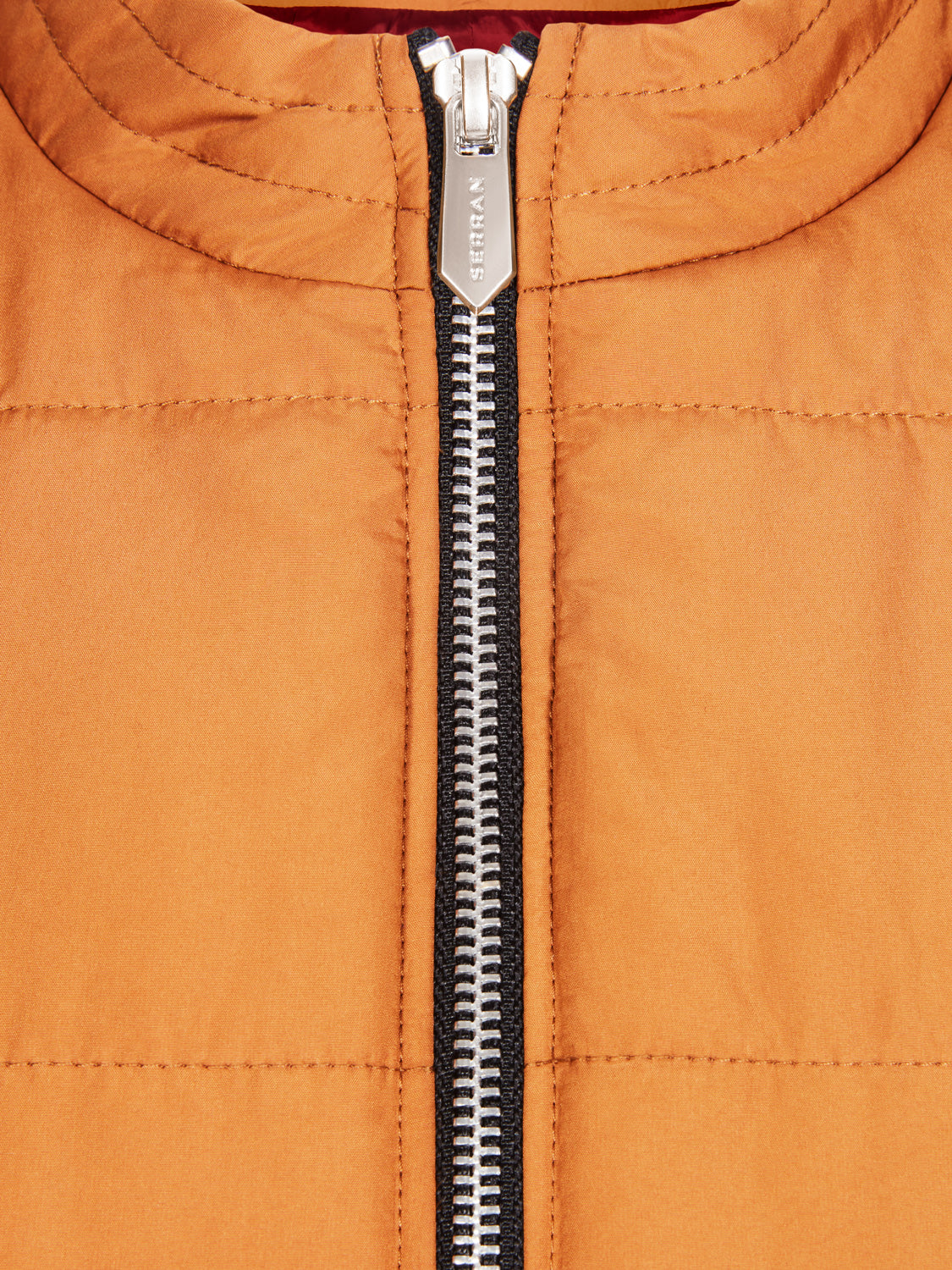 Quilted Gilet - Orange