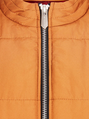 Quilted Gilet - Orange