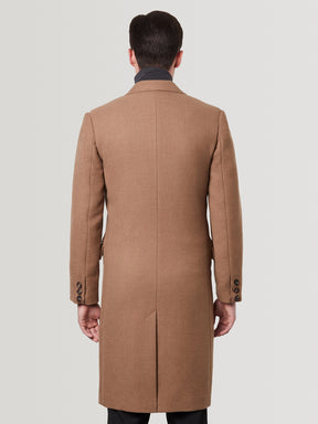 Double Breasted Coat - Brown