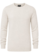 Crewneck Wool Jumper - Off White
