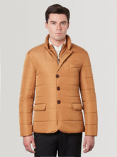 Puffer Suit Jacket - Mandarin