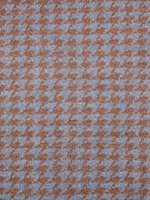 Houndstooth Sand Brown and Stone Grey Cushion