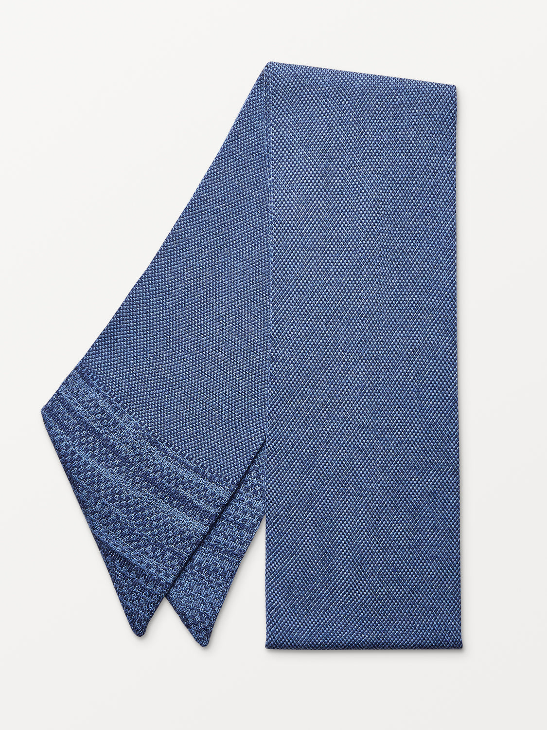 Ocean Merino Slant Scarf